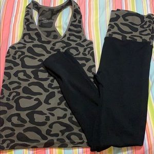 Leopard Workout set